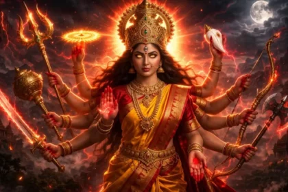 Durga Kavach Lyrics in English With Meaning & Chanting Rules
