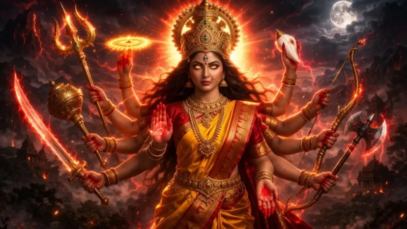 durga kavach lyrics by instaastro