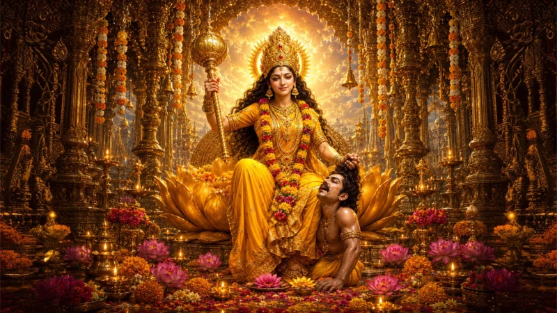 Maa baglamukhi