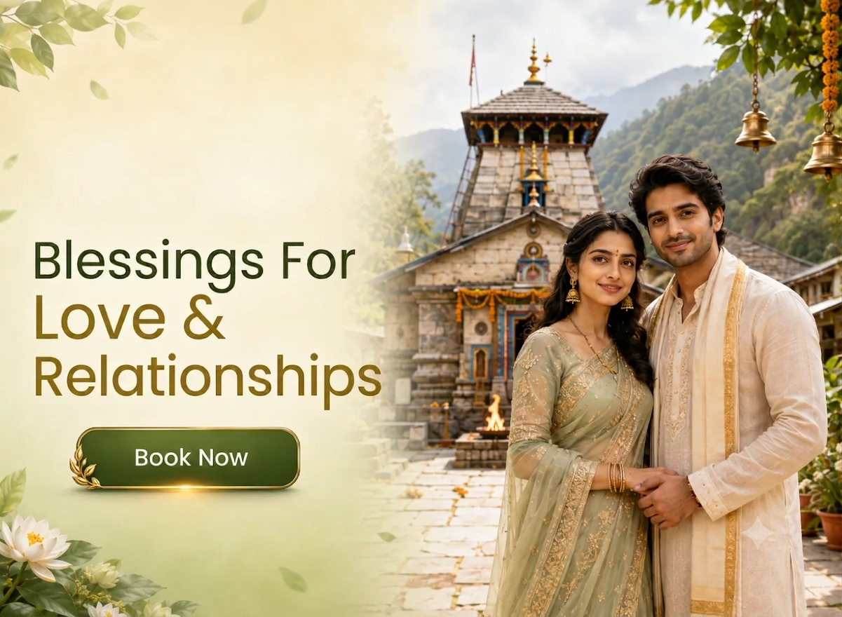 Triyuginarayan Gauri Shankar Vivah Puja for Love & Relationships