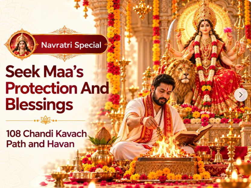 108 Chandi Kavach Path & Hawan