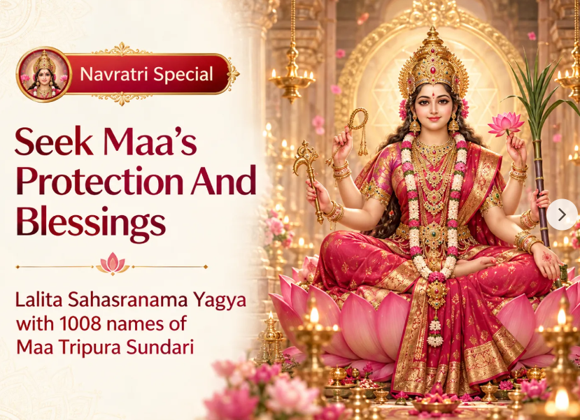 Lalita Sahasranama Yagya with 1008 names of Maa Tripura Sundari